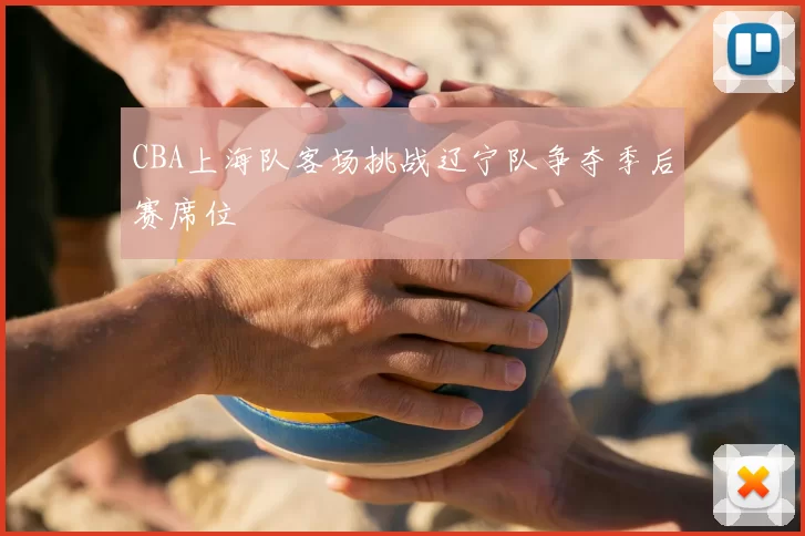 CBA上海队客场挑战辽宁队争夺季后赛席位