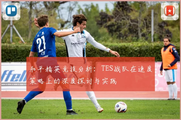 和平精英竞技分析:TES战队在速度策略上的深度探讨与实践