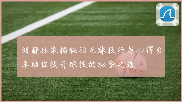 刘静独家揭秘羽毛球技巧与心得分享助你提升球技的秘密之道
